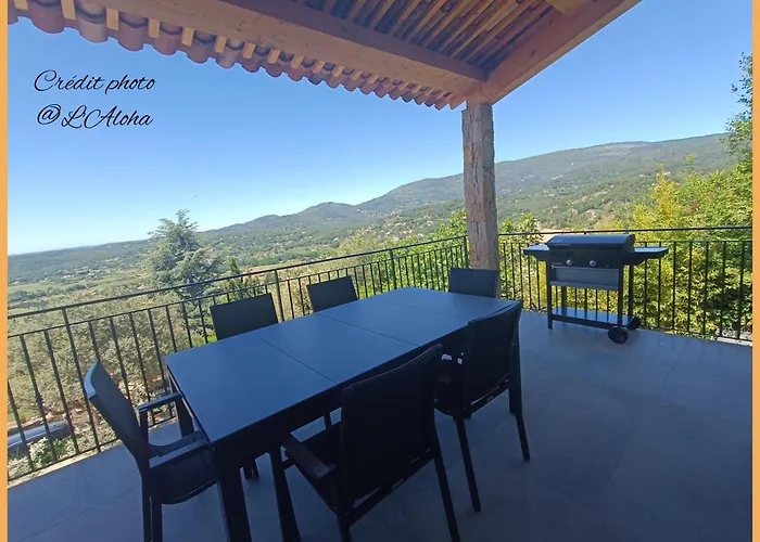 L\'Aloha Gite De Charme Au Coeur De Fayence Avec Vue Panoramique